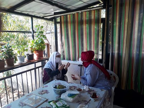 Kaymakamımız Sayın Elif Nur SAÇAL Çayköy de Halime Teyzemizi ziyaret etti.
