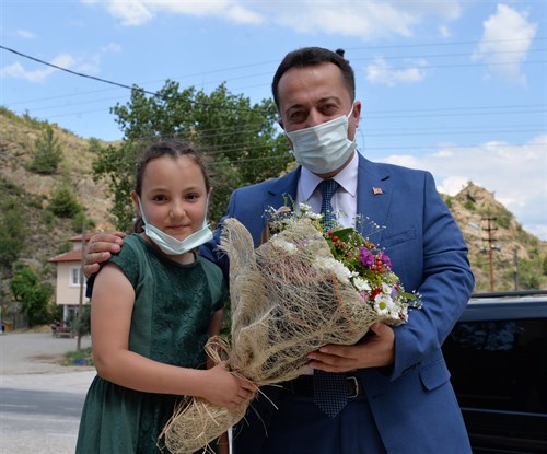 SAYIN VALİMİZ BİLAL ŞENTÜRK, KAYMAKAMIMIZ OKAN AYAZ'I ZİYARET ETTİ